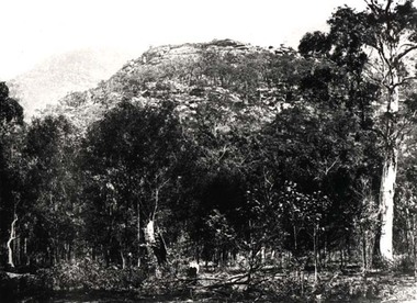 Photograph, Chautauqua Peak in the Grampians at Halls Gap 1866