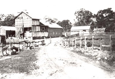 Photograph, Foundation Head Brewery at Armstrong 1866