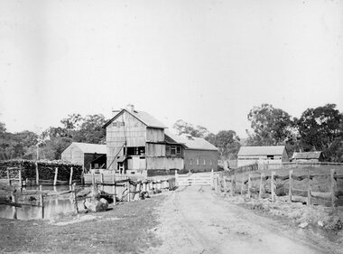 Photograph, Fountain Head Brewery at Armstrong 1866