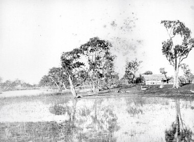 Photograph, "Schoolers" Homestead at Lake Lonsdale 1866