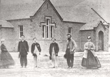 Photograph, Pleasant Creek School Students & Some Staff 1866