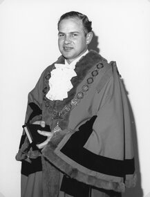 Photograph, Cr. G.S. Bennett, Mayor of Stawell 1969-70 -- Portrait
