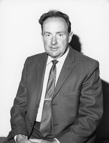 Photograph, Portrait Mr. A.E. Howells --- Stawell Council Engineer 1966 -1989