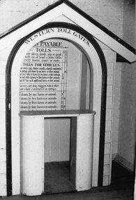 Photograph, Toll Gates at Great Western