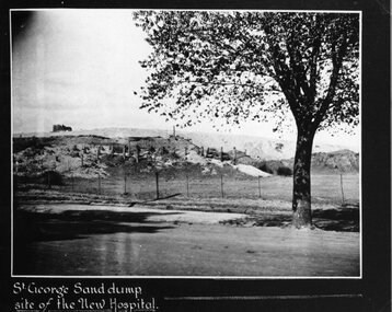 Photograph, St George Sand Dump -- site of New Hospital