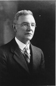 Photograph, Mr J. O’Connor, First President of New Stawell Hospital