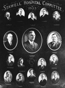 Photograph, Stawell Hospital Committee 1933