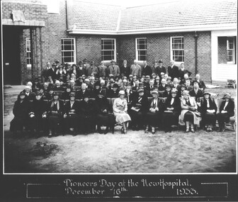 Photograph, Stawell Hospital Pioneers Day Crowd 1933 -- 2 Photos