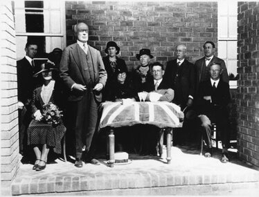 Photograph, New Stawell Hospital Opening By Sir William Irvine Jan 30 1934