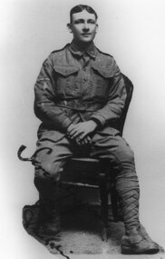 Photograph, Frederick Douglass Smith -- Soldier World War 1