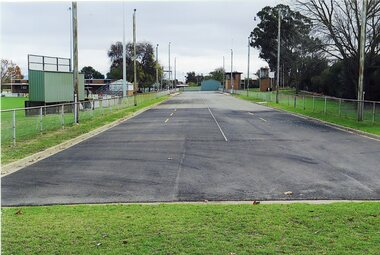 Photograph, Fire Brigade Training Track at North Park 2015 Looking west