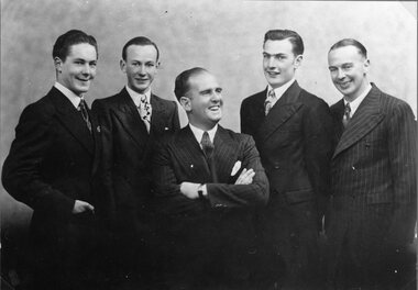 Photograph, Mr Norm Blackman’s Dance Band