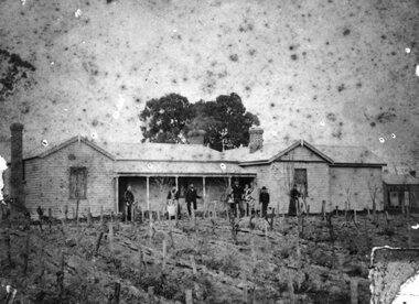 Photograph, “Cheshire Park” Homestead at Greens Creek -- Home of Mr Charles Frederick Proctor