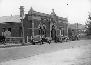 Photograph, Stawell Technical School in Skene Street c1946-1947