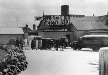 Photograph, Stawell Butter Factory c1937
