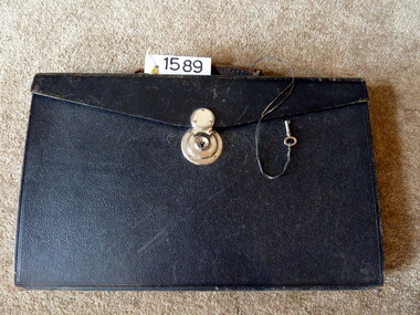 Memorabilia - Realia, Lodge Regalia in Small Black Case, 1900-1923