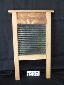 Memorabilia - Realia, Child’s Toy Wash Board, 1900