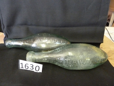 Functional object - Bottle, Torpedo Glass Bottles John Maddocks Stawell