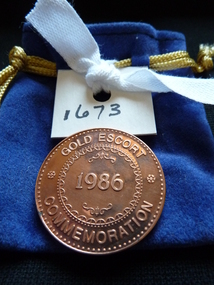 Medal - Medallion, 1986