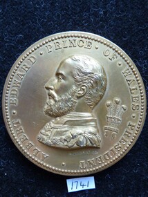 Medal - Medallion, 1883