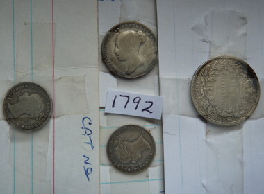 Coin, 1834, 1842, 1854,1856