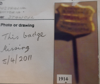 Memorabilia - Badge
