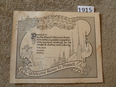 Memorabilia - Realia, 1946