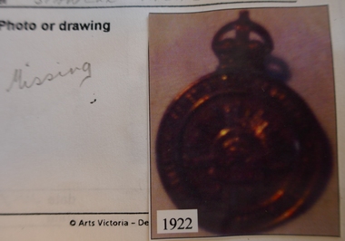 Memorabilia - Badge, c1918-1920