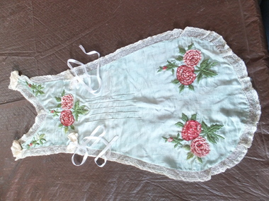 Clothing - Costume and Accessories, Small Pale green Silk Apron, c1914
