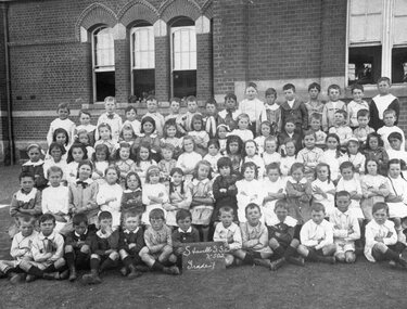 Photograph, Stawell Primary School Number 502 -- Grade 1 c1914