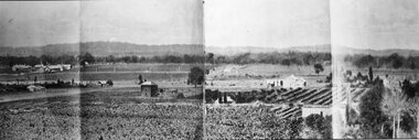 Photograph, Great Western Panoramic view c1900 Looking West c1900