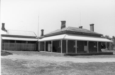 Photograph, Police House in Stawell West -- Corner of Griffin Street and Leslie Street