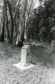 Photograph, Mokepilly / Fyans Creek State School Number 1789 Plaque -- Old Site