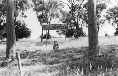 Photograph, Landsborough West State School Number 4005 Plaque -- Old Site