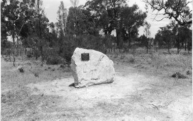 Photograph, Morrl Morrl State School Number 2697 Plaque -- Old Site