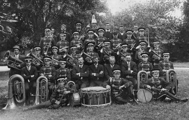Photograph, Stawell Brass Band c1910