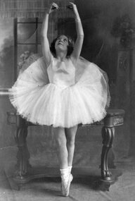 Photograph, Norma Maloney 1932 in Ballet costume -- Studio Portrait