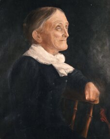 Photograph, Mrs Jane Rees nee Symonds 1827–1910 as painted by William J Rees