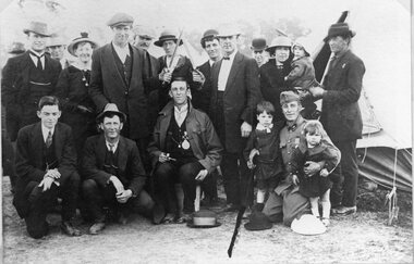 Photograph, Group of People (Community Singing) c1935 Does not match Photo in file