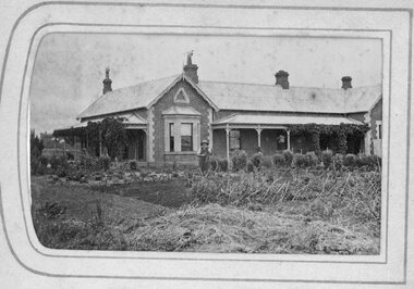 Photograph, "Hamilton" Family Album with Miss Fanny Agnes Hamilton only daughter & child of Mr W A Hamilton c1880