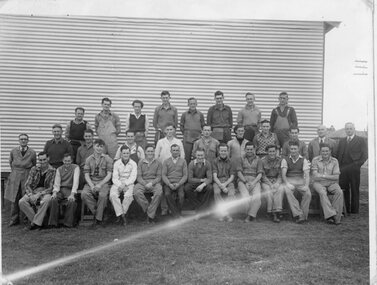 Photograph, Stawell Soldier Rehabilitation Scheme at the Stawell Technical School 1947