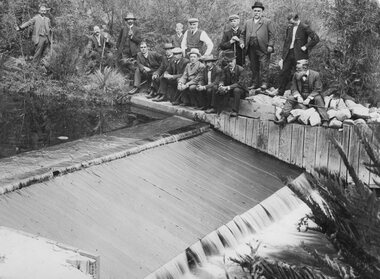 Photograph, Grampians Fyans Creek Weir for the Stawell Water Supply