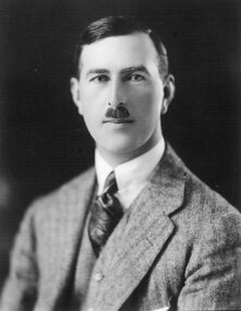 Photograph, Mr Clive Nankivell Campbell of Warranooke -- Studio Portrait