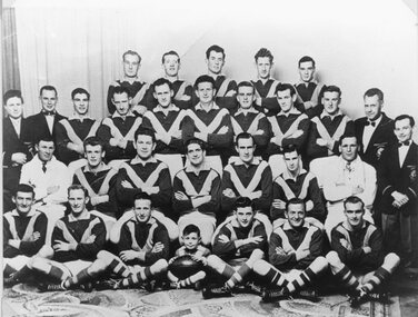 Photograph, Warriors Football Team 1957