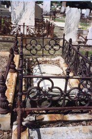 Photograph, Ashton Grave Site at the Stawell Cemetery -- 2 Photos -- Coloured