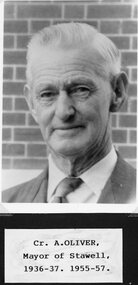 Photograph, Cr A Oliver -- Mayor 1936-1937 & 1955-1957