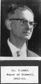 Photograph, Cr T Gray -- Mayor 1952-1953