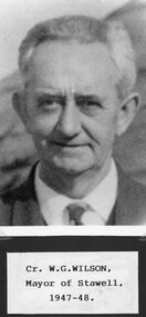 Photograph, Cr W G Wilson -- Mayor 1947-1948
