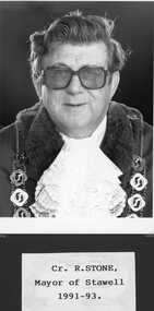 Photograph, Cr R Stone -- Mayor 1991-1993