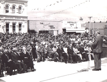 Photograph, Stawell Centenary Events with Victorian Governor & Premier in attendance 1969 -- 5 Photos